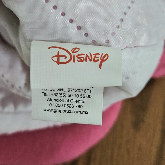 Pink Ruz Christmas Stocking Belle Beauty and the Beast Disney candle snowflake - Picture 5 of 7